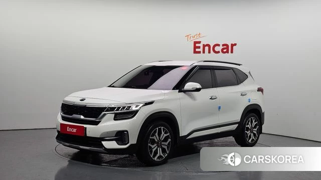 Kia Seltos 2021 Белый из Кореи