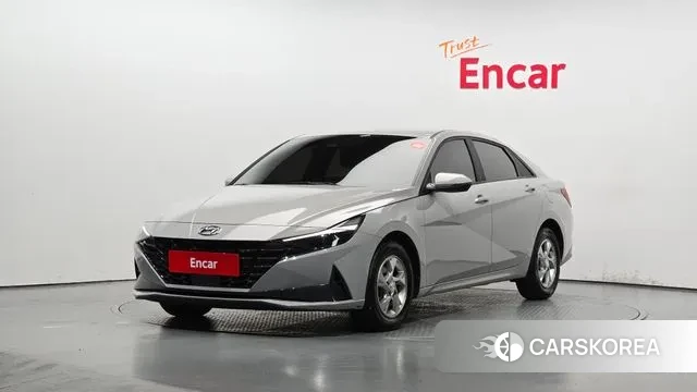 Hyundai Avante (CN7) 2022 Серебристо-серый из Кореи