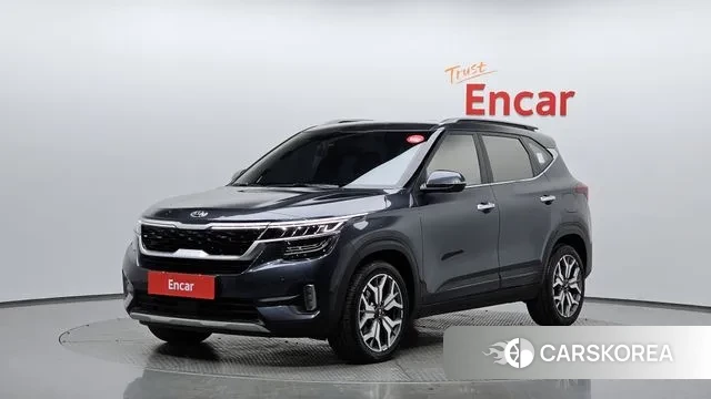 Kia Seltos 2020 Серый из Кореи