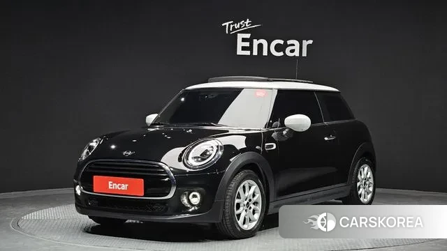 Mini Cooper 2021 Черный из Кореи