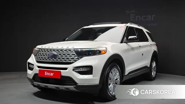 Ford Explorer 6th Generation 2022 Белый из Кореи