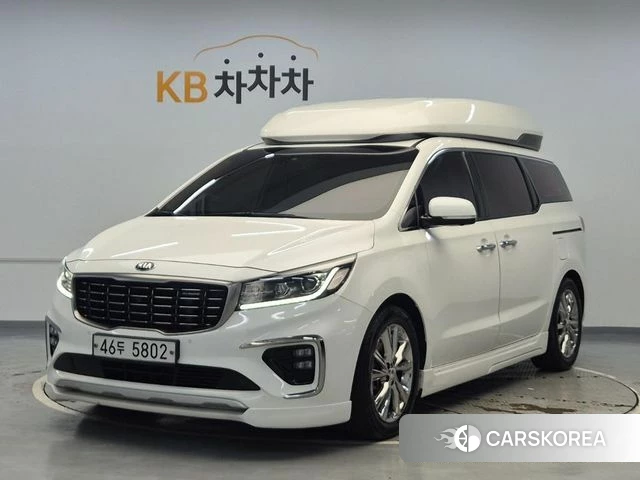 Kia The New Carnival 2019 Белый из Кореи