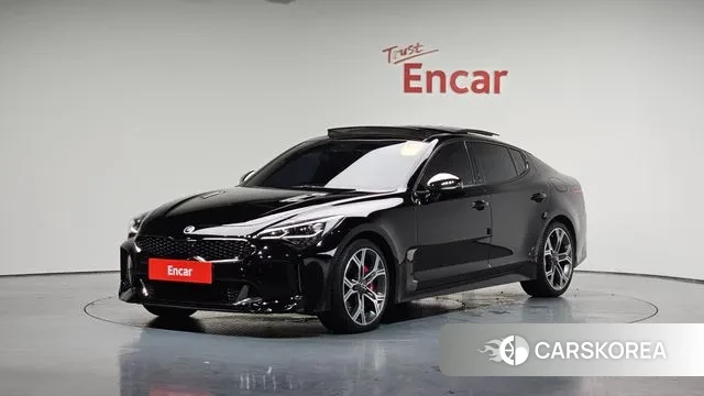 Kia Stinger 2019 Черный из Кореи