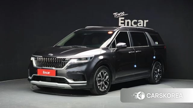 Kia Carnival 4th generation 2021 Серый из Кореи