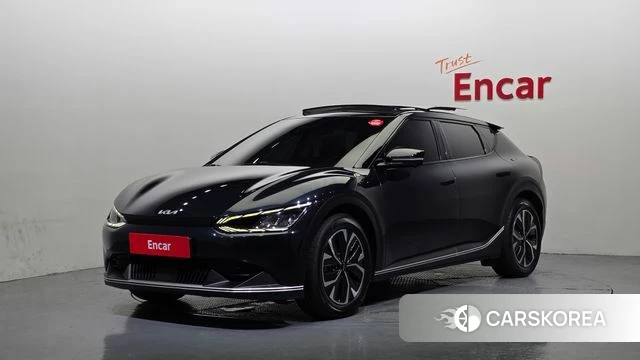 Kia EV6 2022 Синий из Кореи