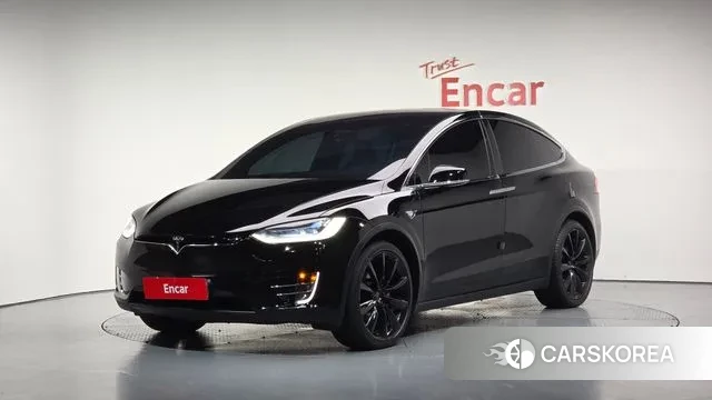 Tesla Model X 2020 Черный из Кореи