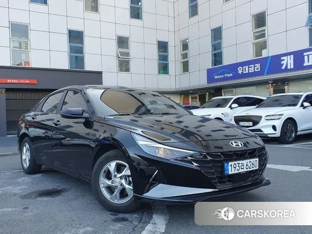 Hyundai Avante (CN7) 2022 Черный из Кореи