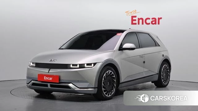 Hyundai Ionic 5 2022 Серебристо-серый из Кореи