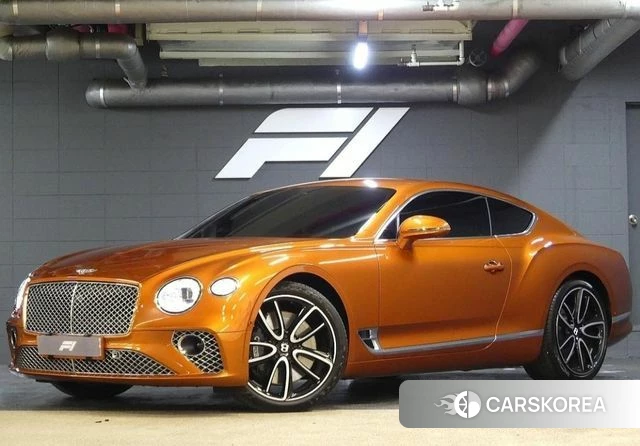 Bentley Continental GT 3rd Generation 2018 Оранжевый из Кореи