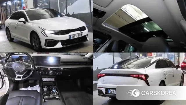 Kia The New K5 3rd generation 2024 Белый из Кореи