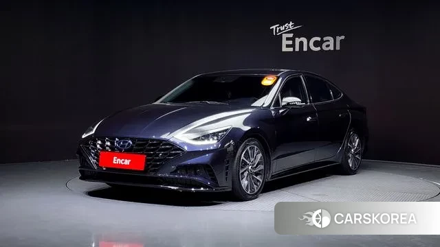 Hyundai Sonata (DN8) 2019 Синий из Кореи