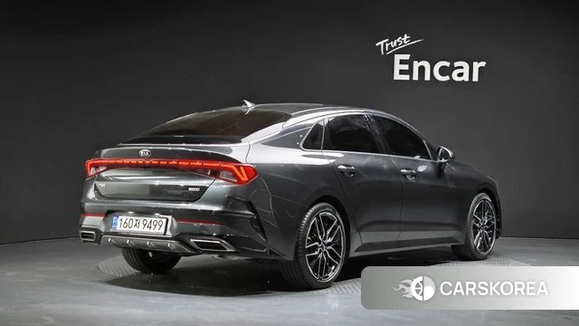 Kia K5 3rd generation 2021 Серый из Кореи
