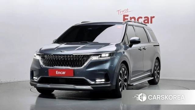 Kia Carnival 4th generation 2021 Синий из Кореи