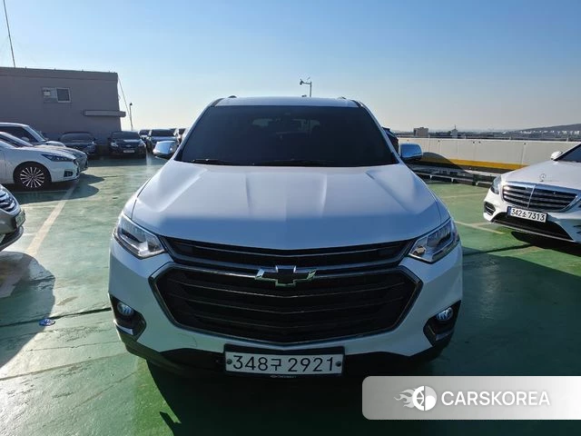 Chevrolet (GM Daewoo) Traverse 2020 Белый из Кореи