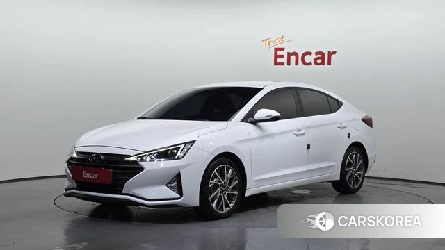 Hyundai The New Avante AD 2019 Белый из Кореи