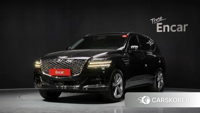 Genesis GV80 2021 Черный из Кореи