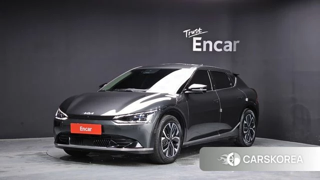 Kia EV6 2021 Серый из Кореи