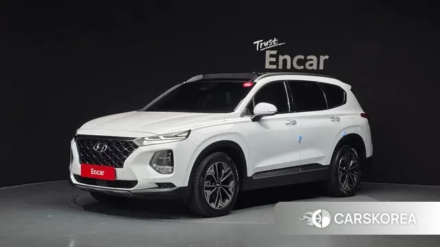 Hyundai Santa Fe TM 2018 Белый из Кореи