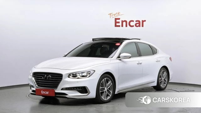 Hyundai Grandeur IG 2018 Белый из Кореи