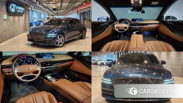 Genesis G80 (RG3) 2020 Синий из Кореи