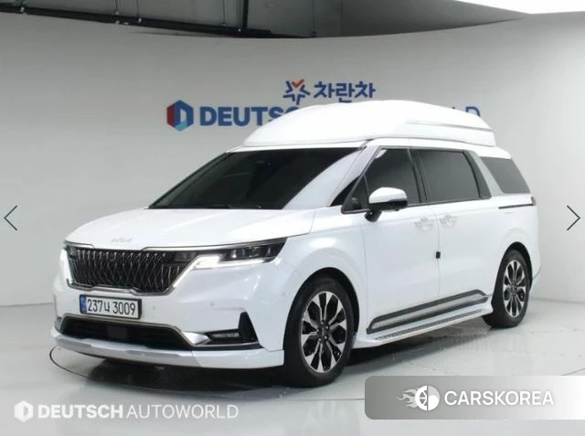 Kia Carnival 4th generation 2023 Белый из Кореи