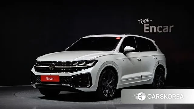 Volkswagen Touareg 3rd generation 2024 Белый из Кореи