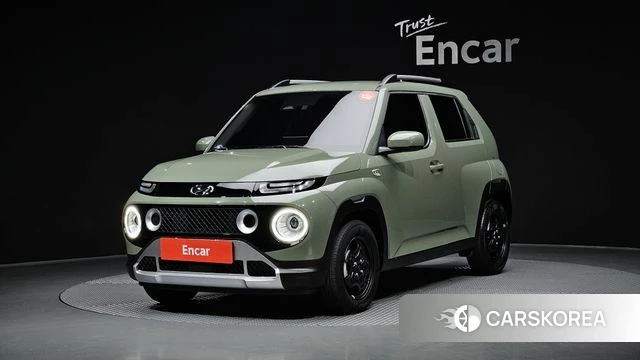 Hyundai Casper 2023 Светло-зеленый из Кореи