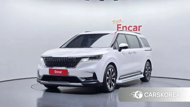 Kia Carnival 4th generation 2021 Белый из Кореи