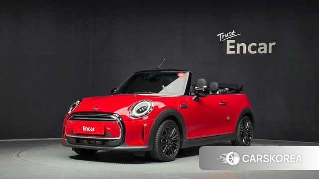 Mini Cooper Convertible 2024 Красный из Кореи