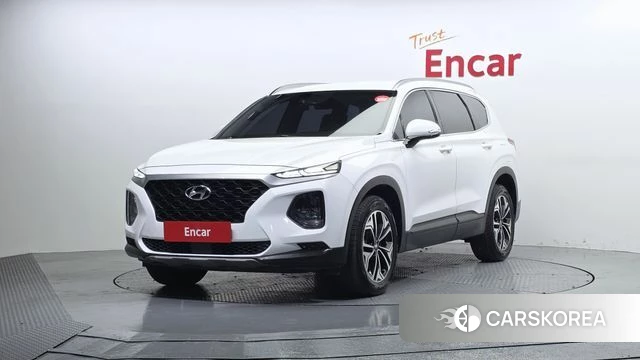Hyundai Santa Fe TM 2019 Белый из Кореи