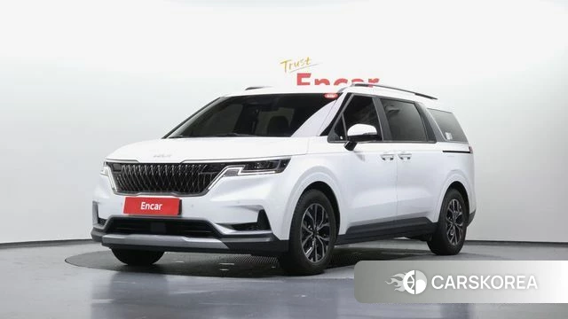 Kia Carnival 4th generation 2021 Белый из Кореи