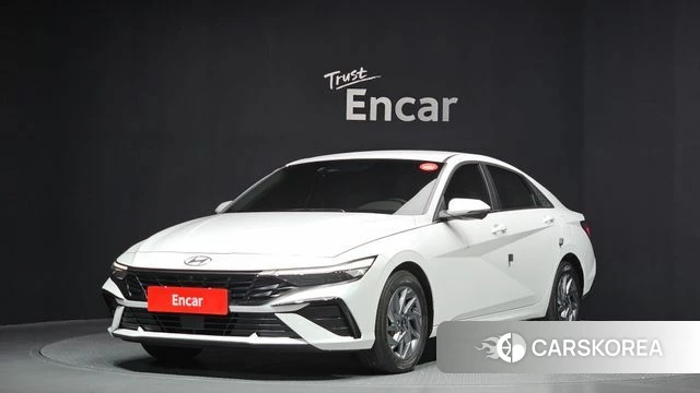 Hyundai The New Avante (CN7) 2023 Белый из Кореи