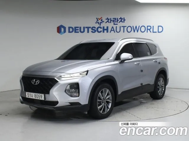 Hyundai Santa Fe TM 2018 Серебряный из Кореи