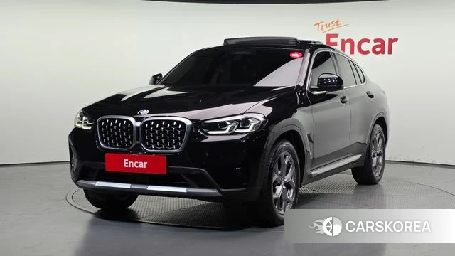 BMW X4 (G02) 2023 Черный из Кореи