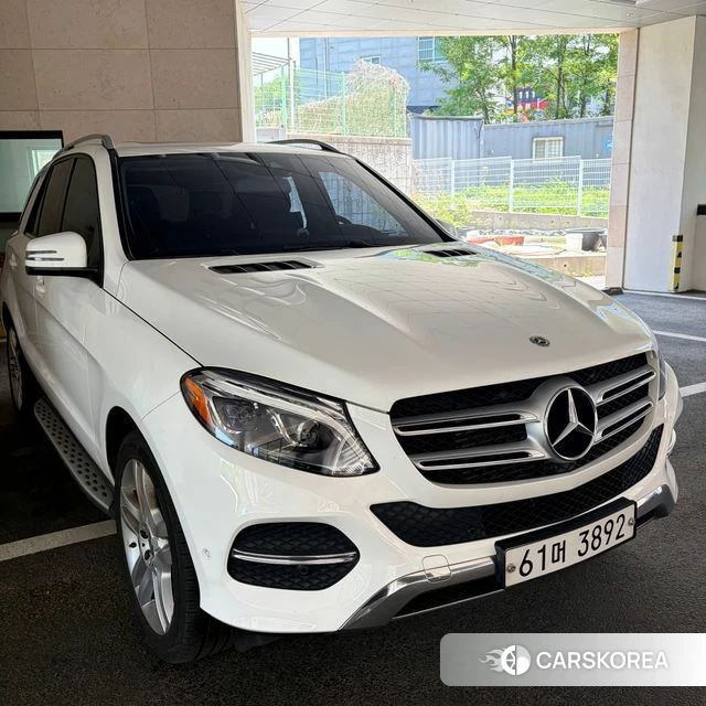 Mercedes-Benz GLE - Class W166 2018 Белый из Кореи
