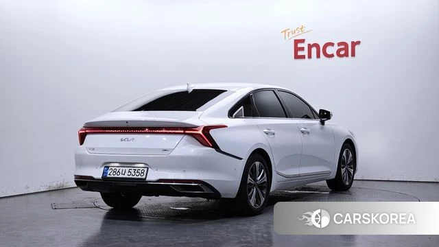 Kia K8 Hybrid 2022 Белый из Кореи