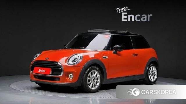 Mini Cooper 2020 Оранжевый из Кореи