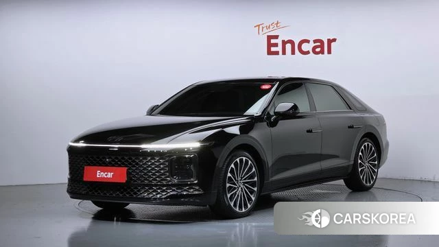 Hyundai Grandeur Hybrid (GN7) 2024 Черный из Кореи