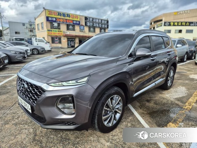 Hyundai Santa Fe TM 2019 Серый из Кореи