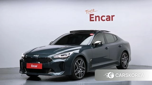 Kia Stinger Meister 2022 Темно-зеленый из Кореи