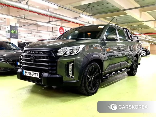 Ssangyong The New Rexton Sports Cannes 2022 Светло-зеленый из Кореи