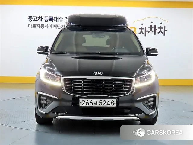Kia The New Carnival 2019 Черный из Кореи