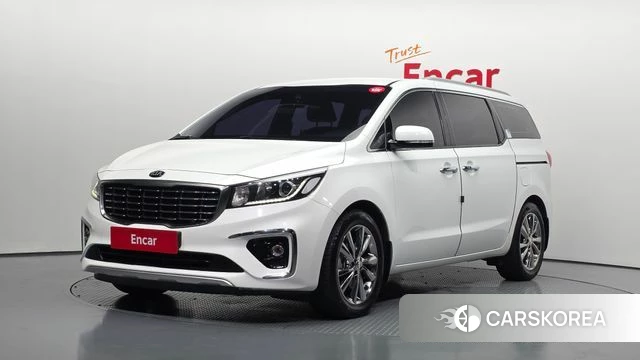 Kia The New Carnival 2018 Белый из Кореи