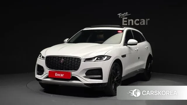 Jaguar F-PACE 2023 Белый из Кореи