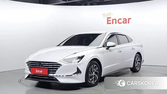 Hyundai Sonata Hybrid (DN8) 2022 Белый из Кореи