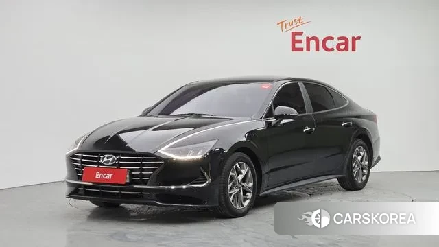 Hyundai Sonata (DN8) 2021 Черный из Кореи