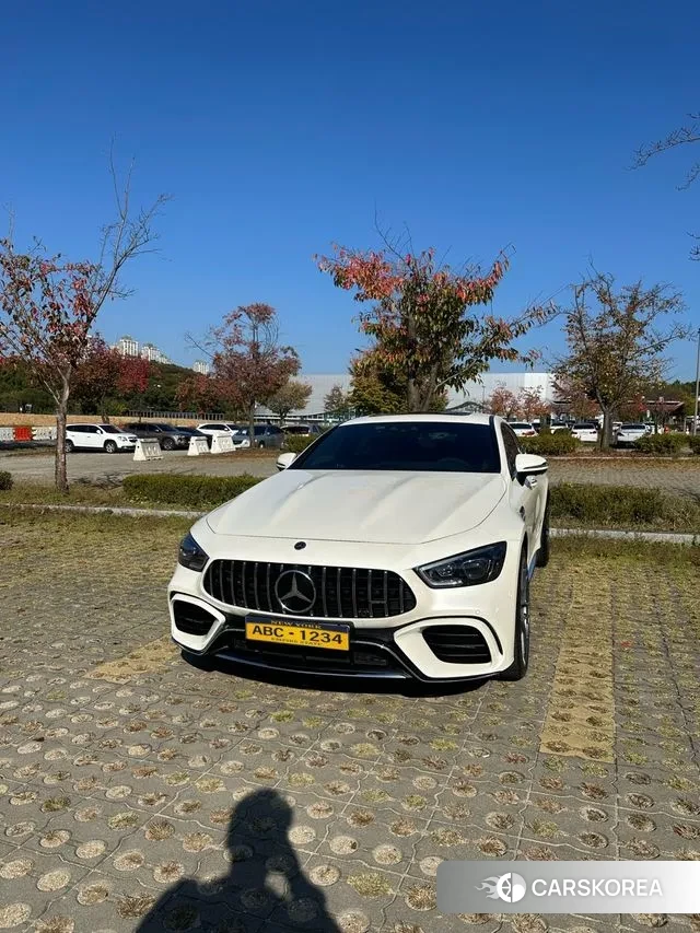 Mercedes-Benz AMG GT 2021 Жемчужный цвет из Кореи