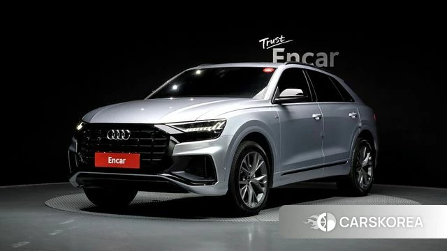 Audi Q8 (4M) 2022 Серебристо-серый из Кореи