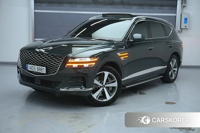 Genesis GV80 2023 Темно-зеленый из Кореи