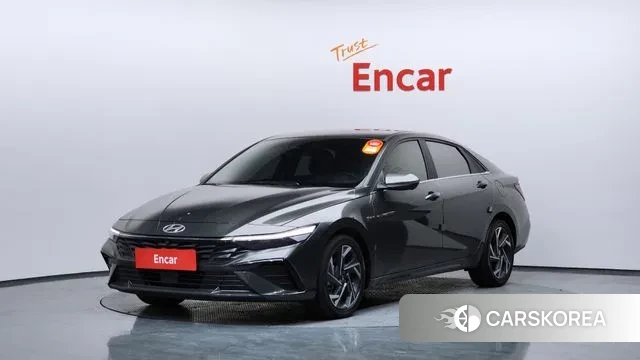Hyundai The New Avante (CN7) 2023 Серый из Кореи